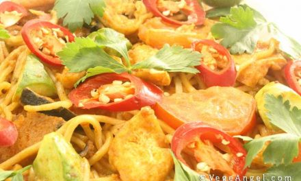 Vegetarian Recipe: Fried Curry Noodles