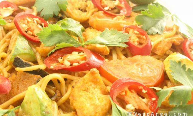 Vegetarian Recipe: Fried Curry Noodles