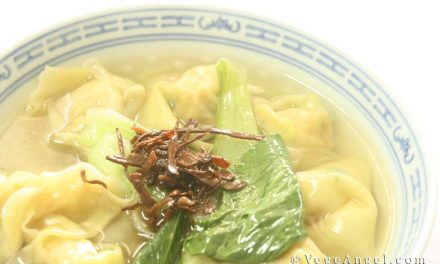 Vegetarian Recipe: Pear Dumplings Soup