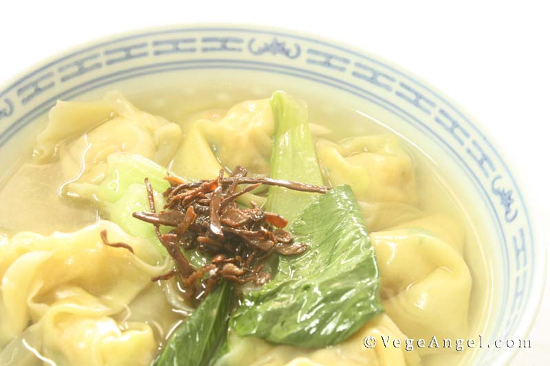 Vegetarian Recipe: Pear Dumplings Soup