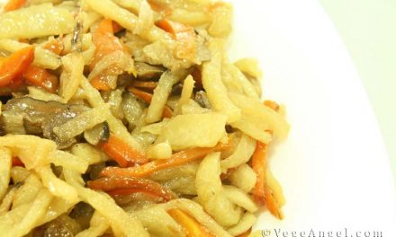 Vegetarian Recipe: Peppery Vegetable Strips