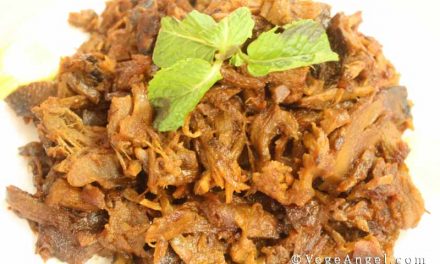 Vegetarian Recipe: Spicy Crushed Shiitake Stems