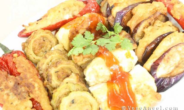 Vegetarian Recipe: Stuffed Bean Curd