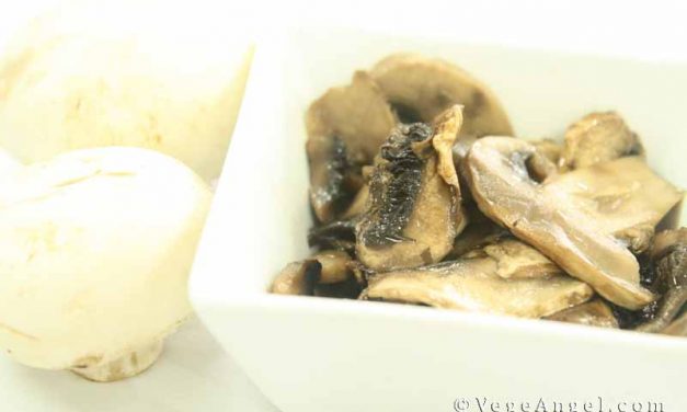 Vegetarian Recipe: Baked Button Mushroom