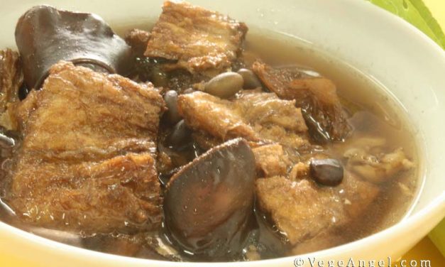 Vegetarian Recipe: Bean Curd with Black Vinegar