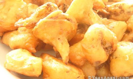 Vegetarian Recipe: Golden Cauliflower