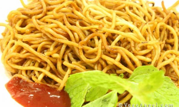 Vegetarian Recipe: Pan-Fried Noodles