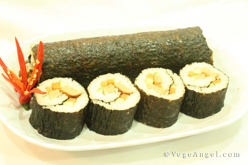 Vegetarian Recipe: Veggie Sushi