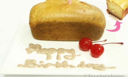 Vegetarian Recipe: Eggless Sponge Cake
