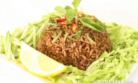 素食食谱：东炎红米饭