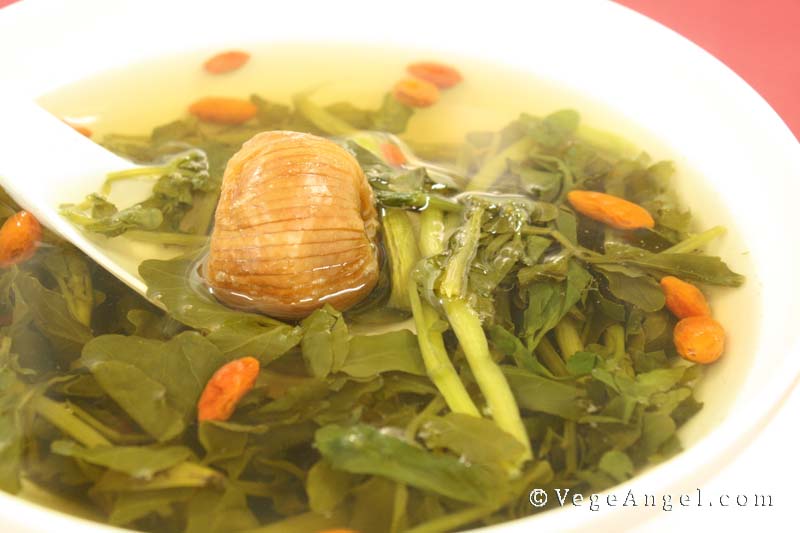 素食食谱 西洋菜蜜枣汤 素食天使