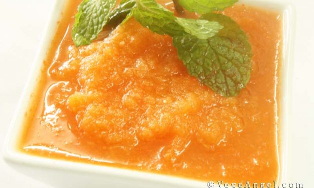 Vegetarian Recipe: Carrot Puree with Lemon