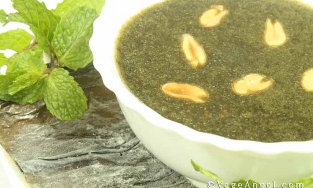 Vegetarian Recipe: Peppermint and Kelp Soup