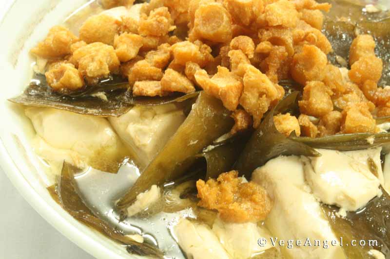 素食食谱：海帶焖豆腐
