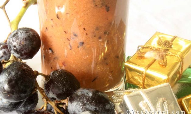 Vegetarian Recipe: Carrot and Grape Smoothie