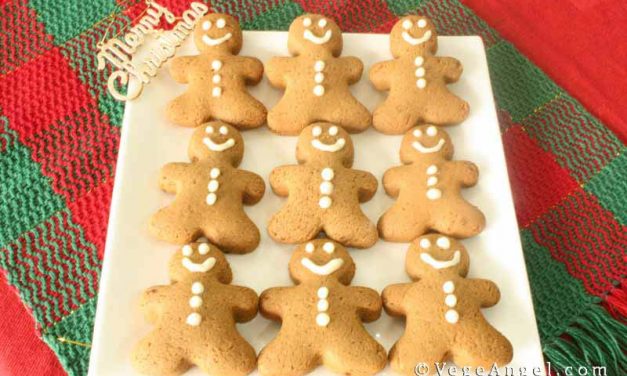 Vegetarian Recipe: Gingerbread Men (Eggless)