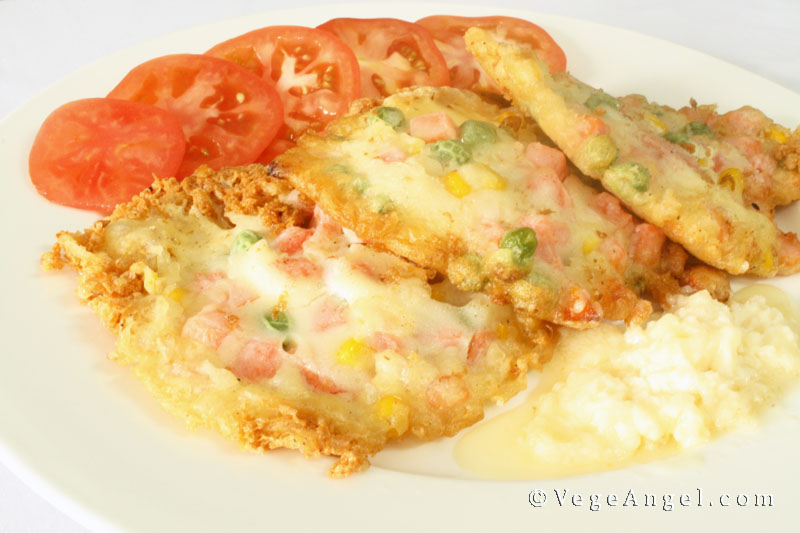 Vegetarian Recipe: Vegetable Omelette