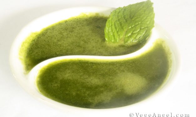 Vegetarian Recipe: Peppermint and Vinegar Sauce