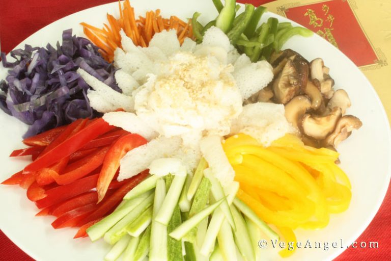 Vegetarian Recipe Vegetarian Yusheng Vege Angel