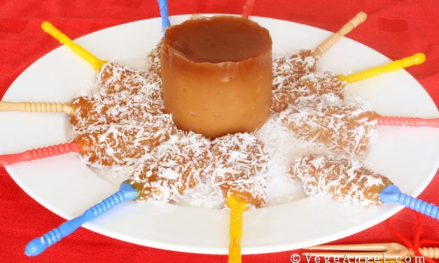 Vegetarian Recipe: Sticky Cake Lollipops