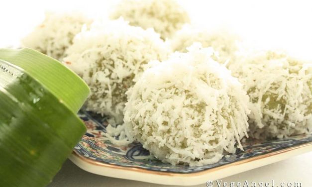 Vegetarian Recipe: Sweet Potato Dumplings Filled With Coconut Palm Sugar