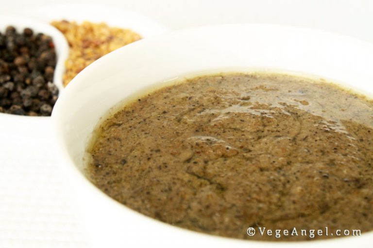 Vegetarian Recipe Vegan Black Pepper Sauce Vege Angel