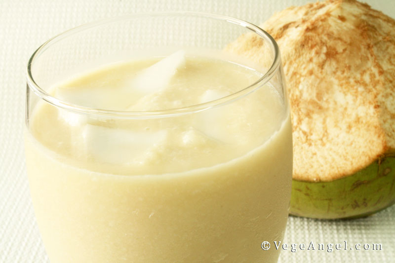 Vegetarian Recipe: Coconut Milkshake