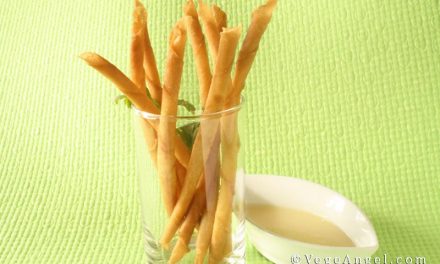 Vegetarian Recipe: Golden Spring Sticks