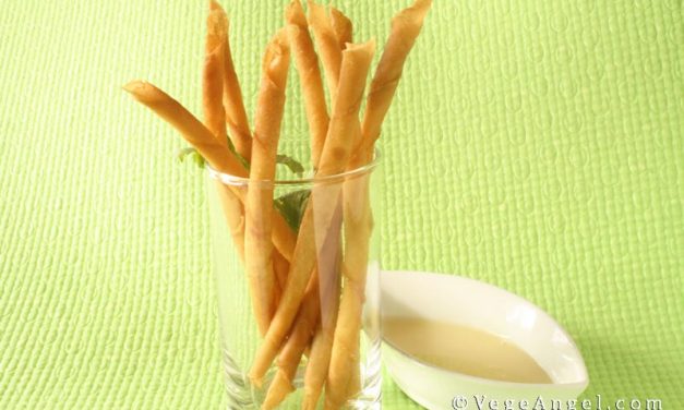 Vegetarian Recipe: Golden Spring Sticks