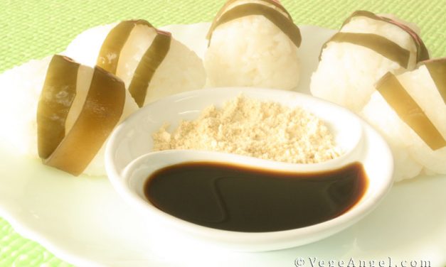 素食食谱：海带寿司