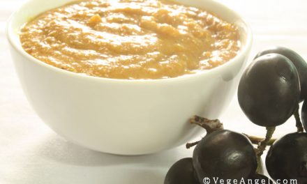 Vegetarian Recipe: Pumpkin and Peanut Butter Dipping Sauce