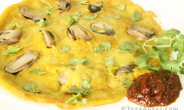 Vegetarian Recipe: Vegan Oyster Omelette