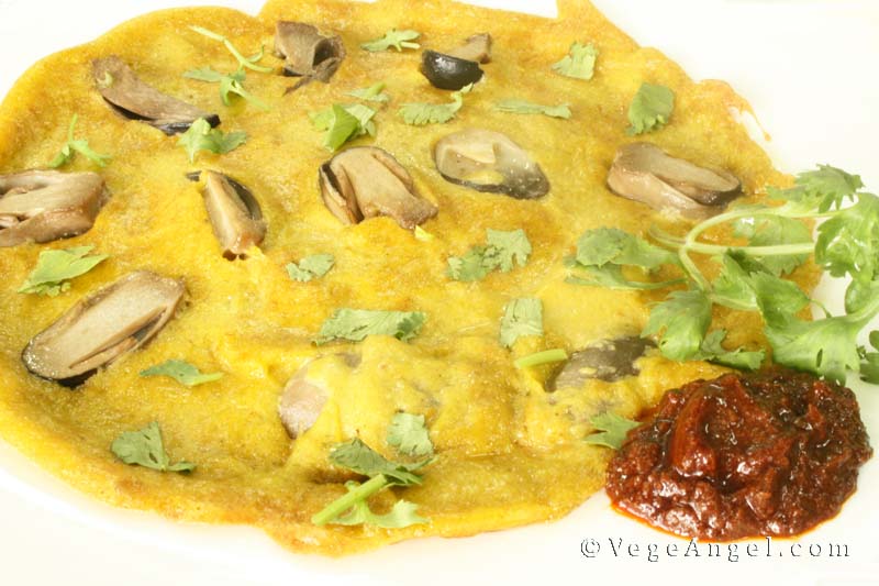 Vegetarian Recipe: Vegan Oyster Omelette