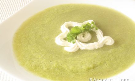 Vegetarian Recipe: Asparagus, Potato and Soy Milk Soup