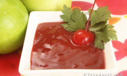 Vegetarian Recipe: Sweet Red Yeast Rice Sauce