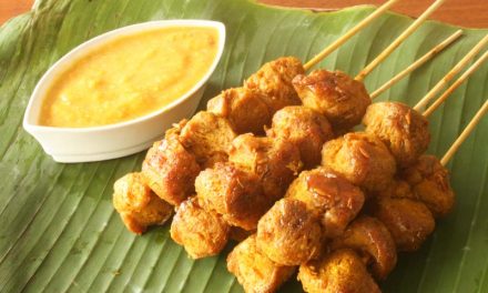 Vegetarian Recipe: Vegetarian Satay (Grilled Soy Meat)