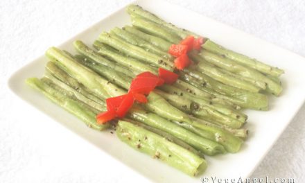 Vegetarian Recipe: Black Peppery Green Beans