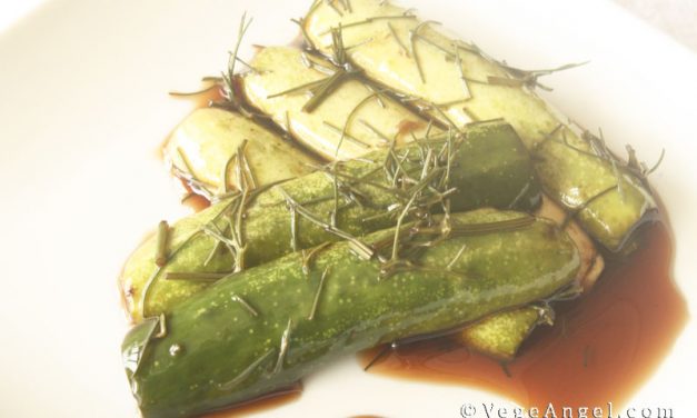 Vegetarian Recipe: Cucumber With Fennel Appetizer