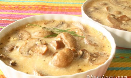 Vegetarian Recipe: Mushroom Gratin With Cheese