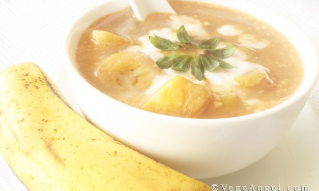 Vegetarian Recipe: Banana and Coconut Milk Dessert