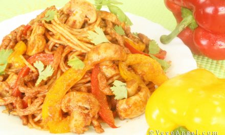 Vegetarian Recipe: Fried Spaghetti