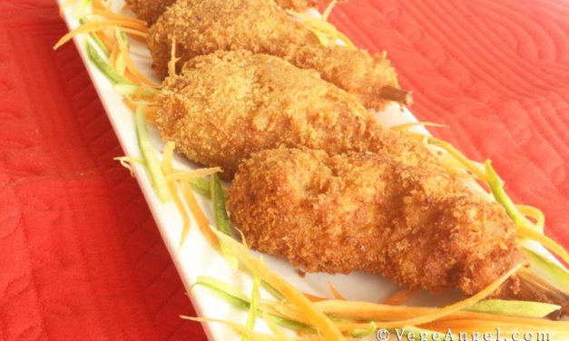 How to Make Fried Vegan Drumsticks