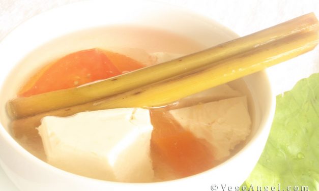 Vegan Recipe: Lemongrass and Tofu Soup