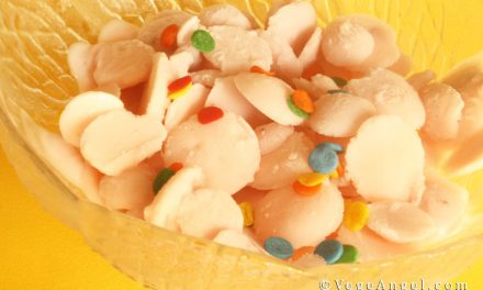 Vegetarian Recipe: Frozen Yogurt Dots