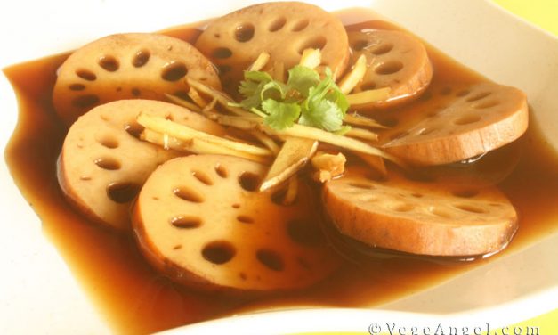 Vegan Recipe: Lotus Root Vinegar Soup