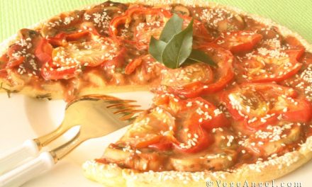 Vegan Recipe: Gluten-Free Tomato Pizza
