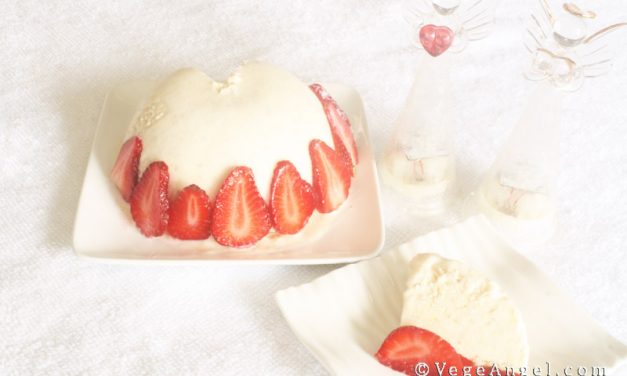 Vegetarian Recipe: Snow White Ice Cream Cake