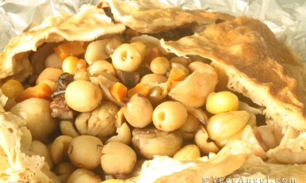 Vegan Recipe: Eight Treasure Soy Parcel