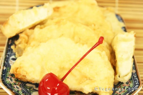 Vegan Recipe: Fried Sweet Potato Slices 炸番薯板