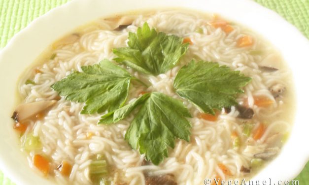 Vegan Recipe: Longevity Noodle Mush